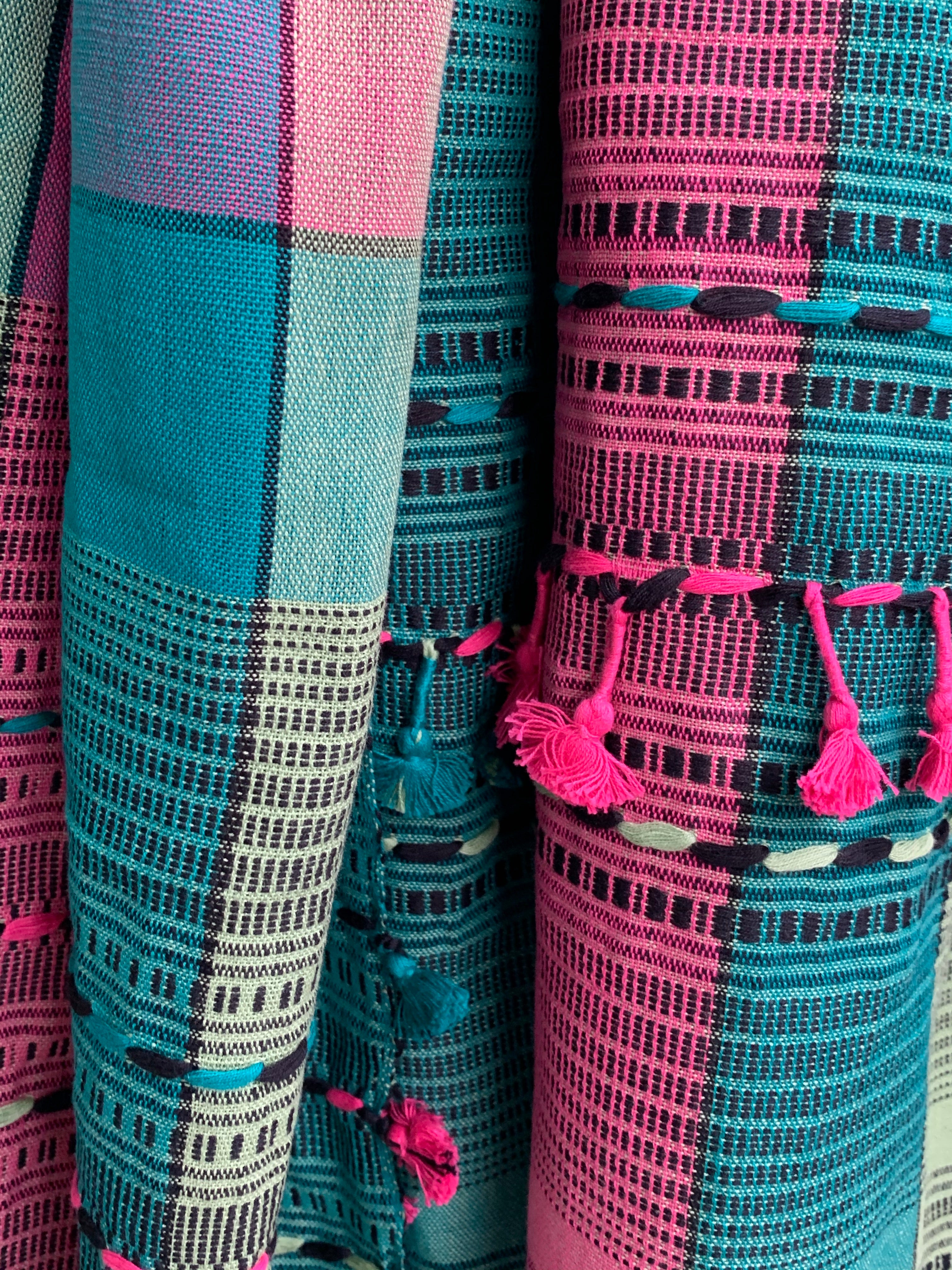 Handwoven Bhujodi Kurta Dupatta Set