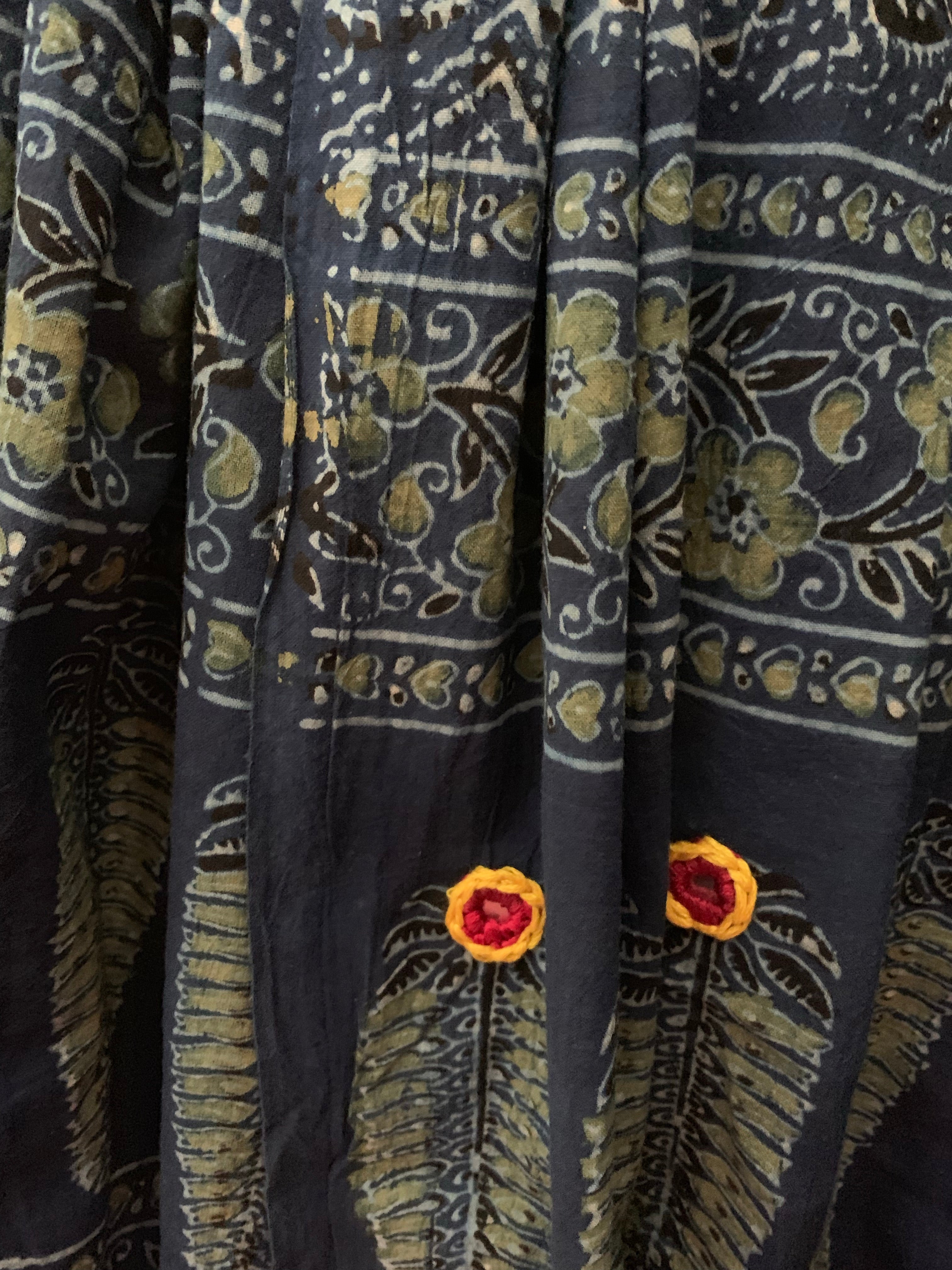 Handcrafted Ajrakh Kurta Dupatta set