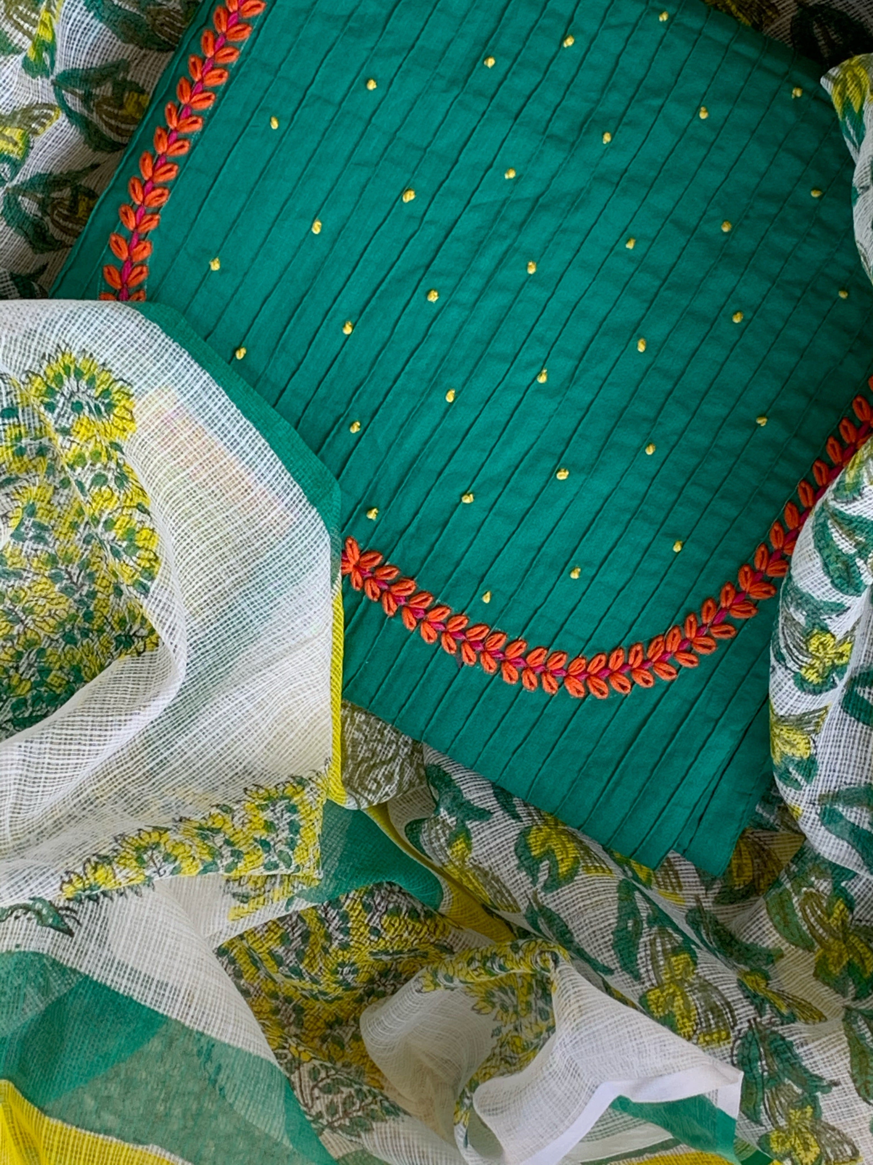 Handcrafted Kurta Dupatta set