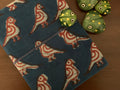 Block Print Fabric Cover Diary  A5