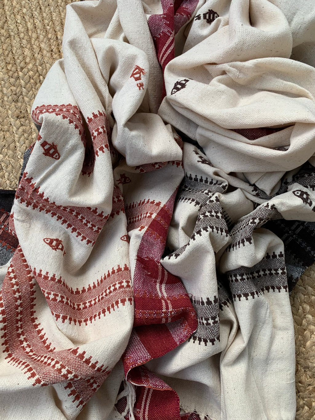 Handspun Handwoven Kotpad Kurta Dupatta Set