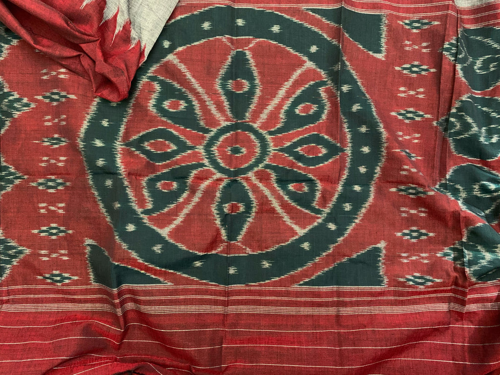 Handwoven Nuapatna Kurta Dupatta Set