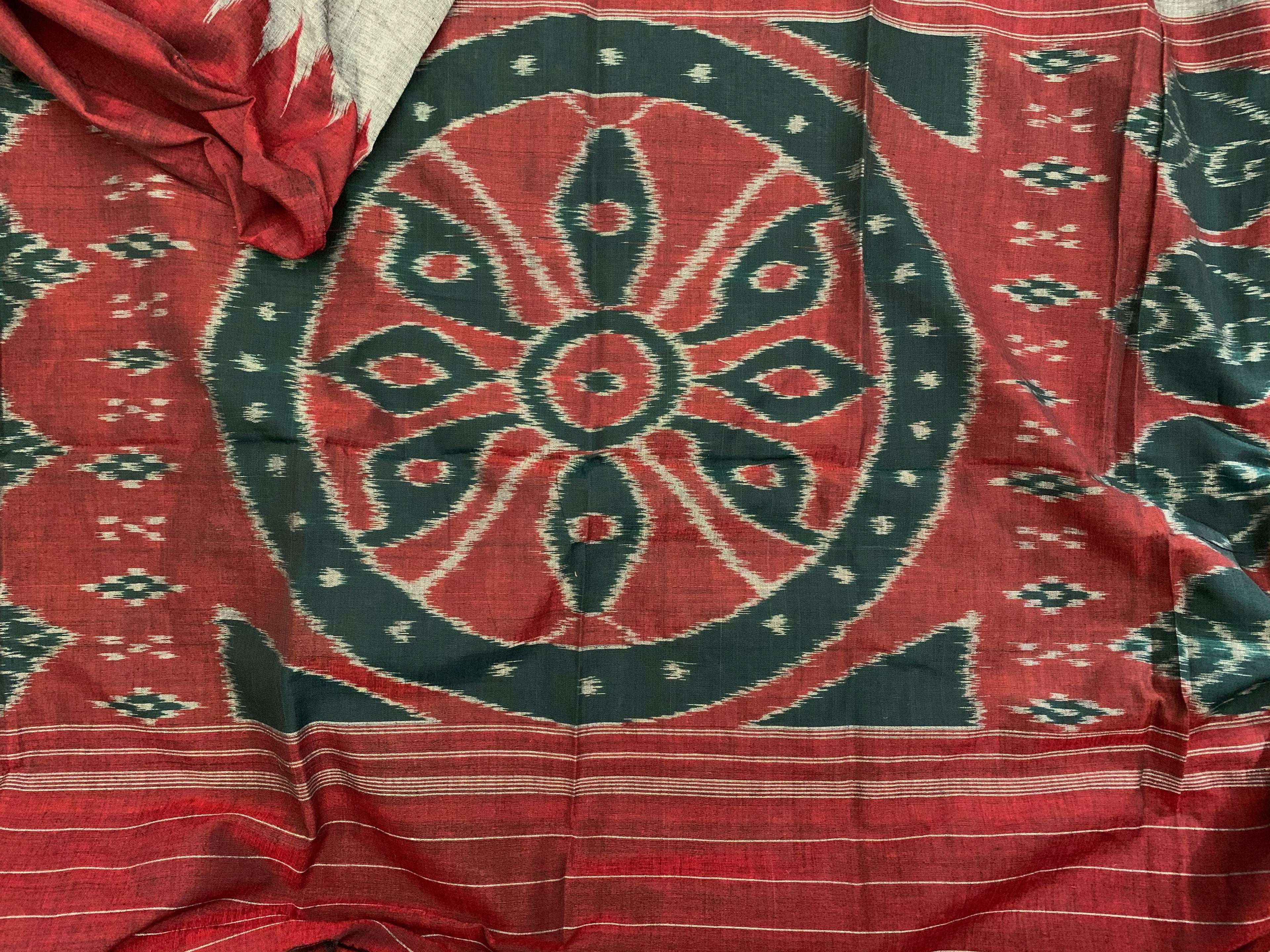 Handwoven Nuapatna Kurta Dupatta Set