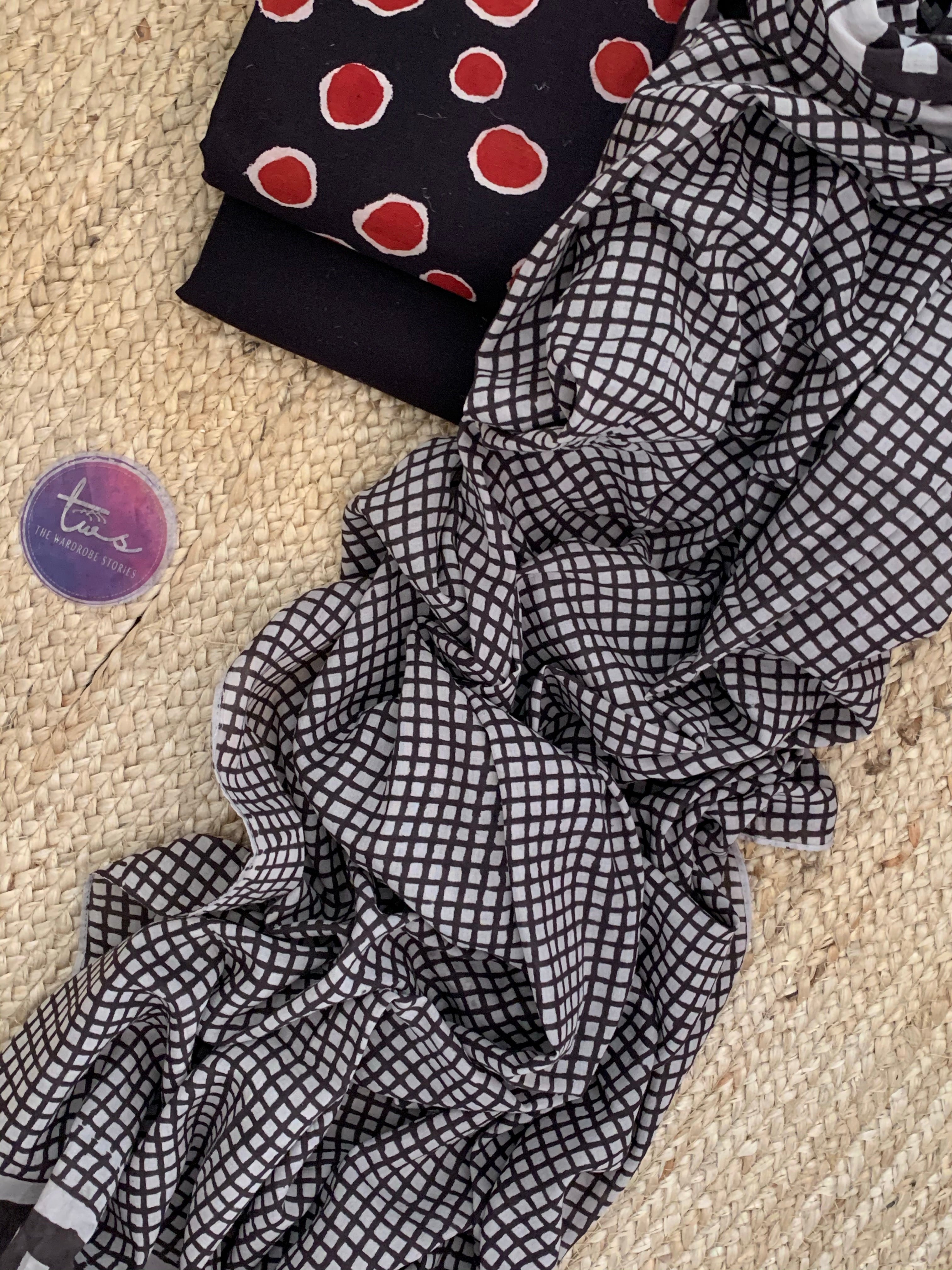 Handblock Cotton Suit