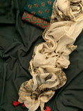 Handblock Ajrakh Cotton Kota Suit
