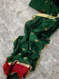 Handwoven Chanderi Kurta Dupatta Set