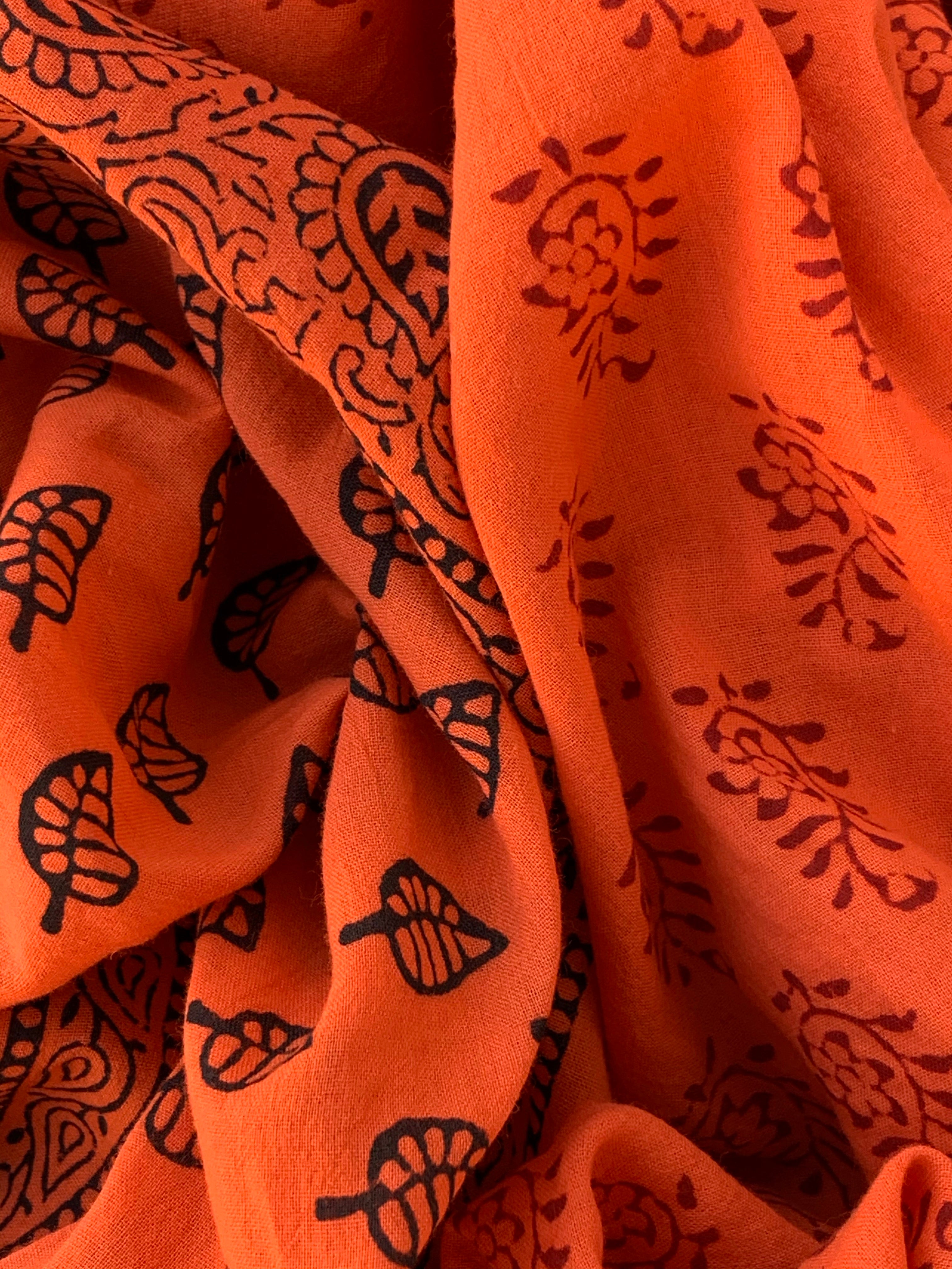 Natural Dyed Bagh Handblock Cotton Suit