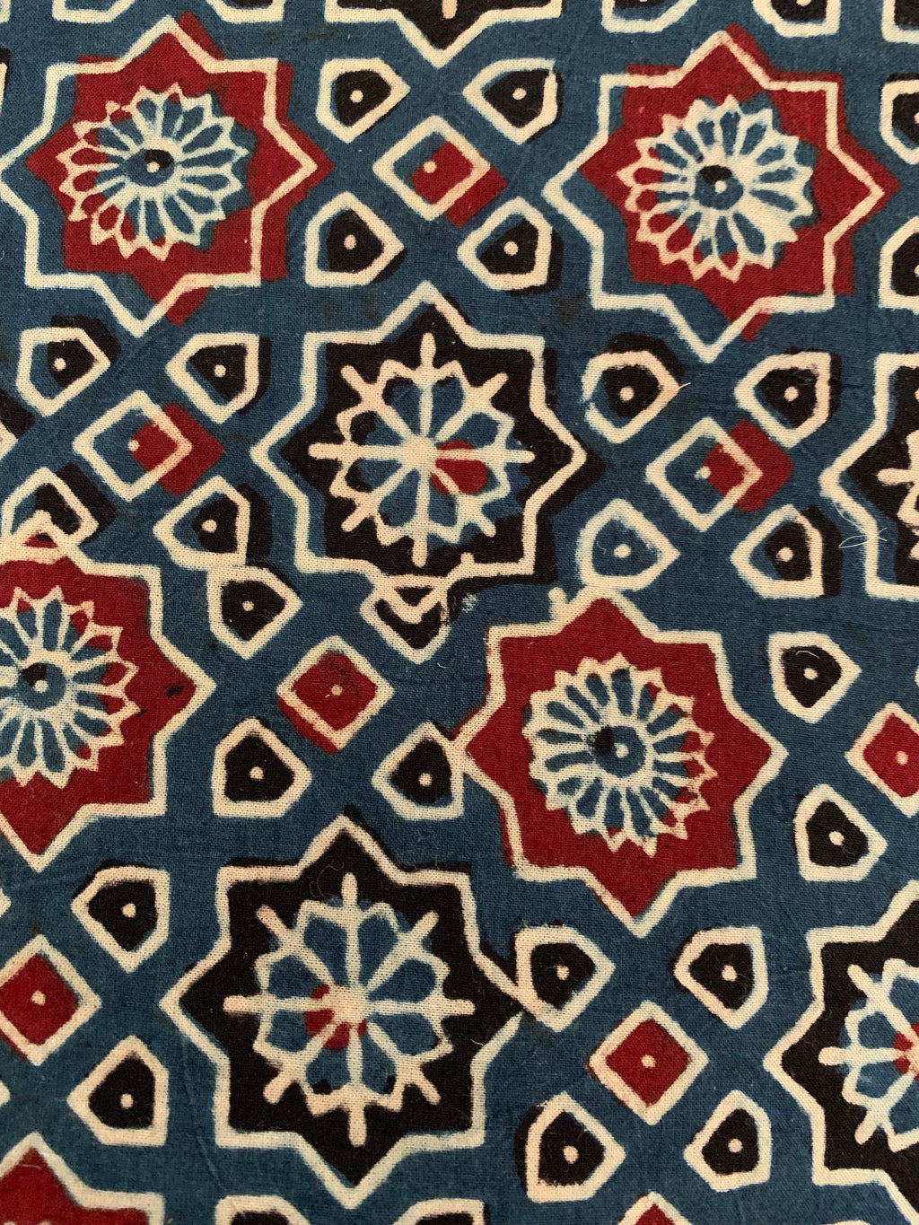 Handblock Ajrakh Suit