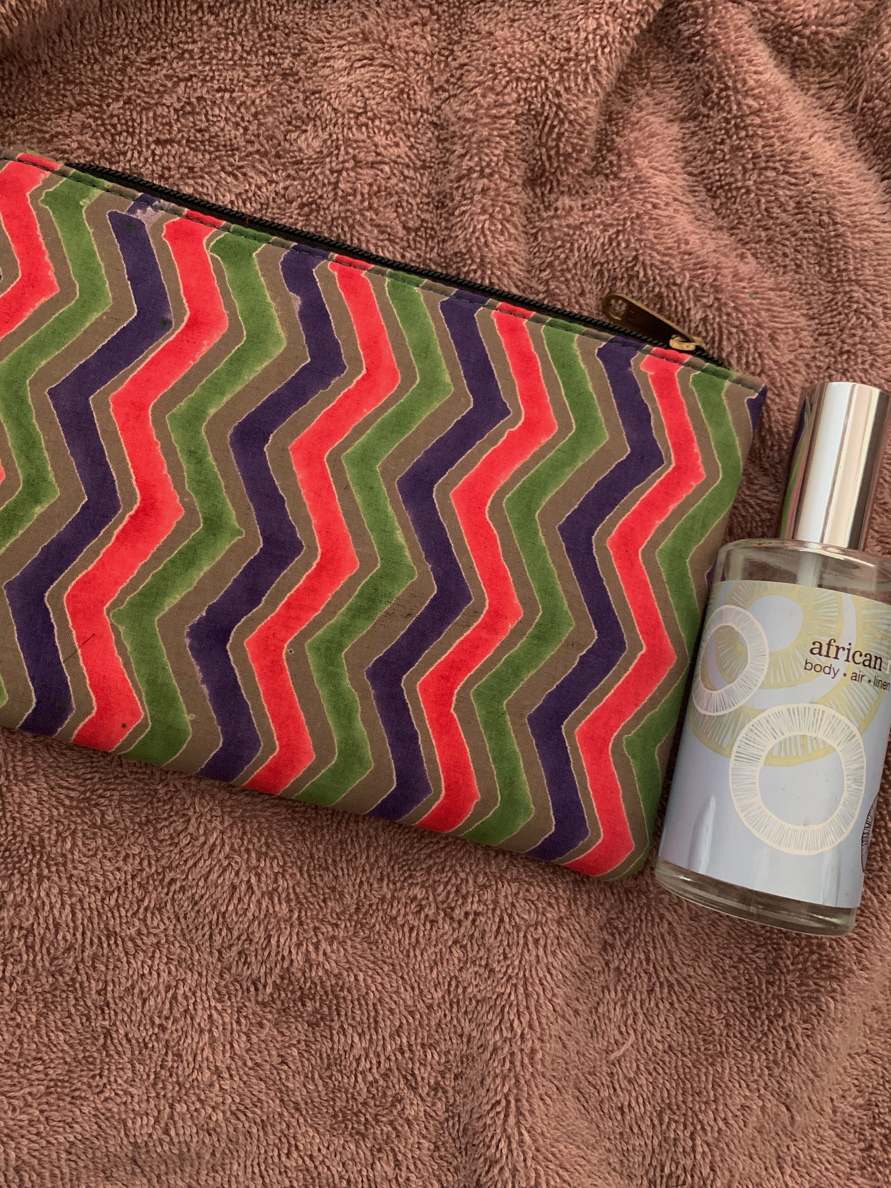 Handcrafted Cotton Pouch - Set of 3