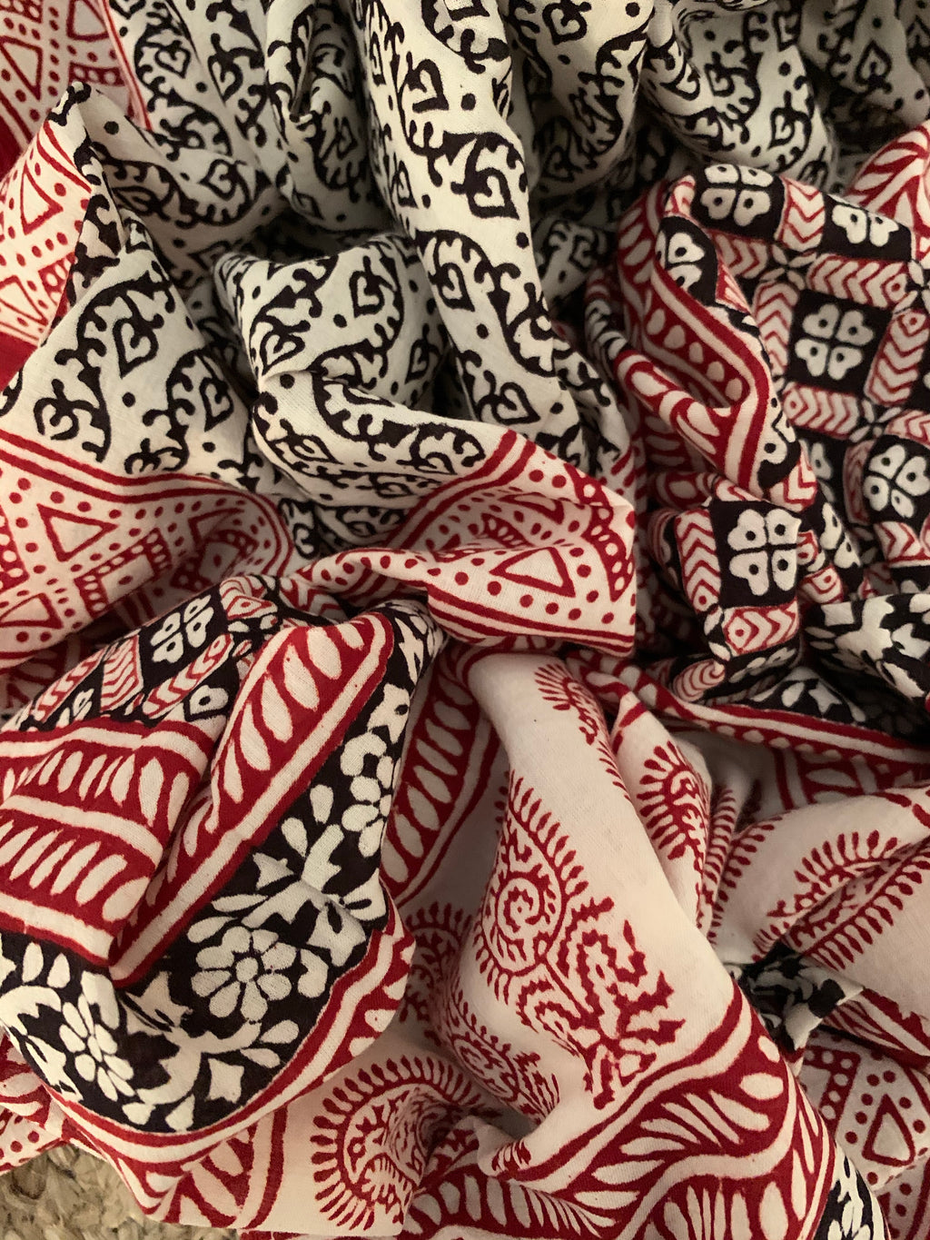 Natural Dyed Bagh Handblock Cotton Suit