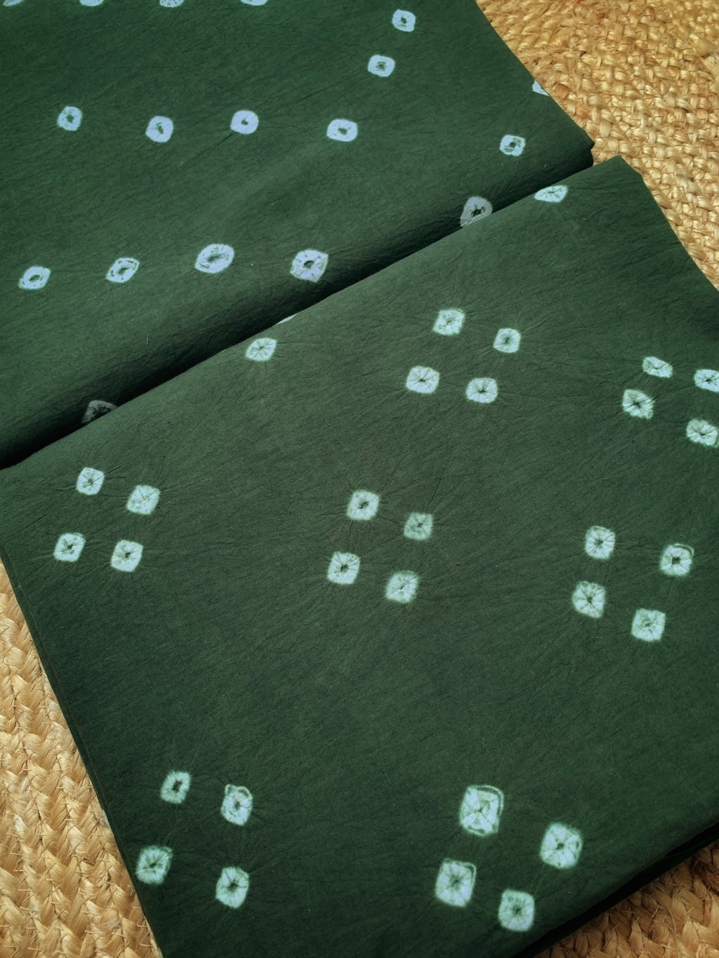 Handcrafted Bandhani Ajrakh Cotton Suit