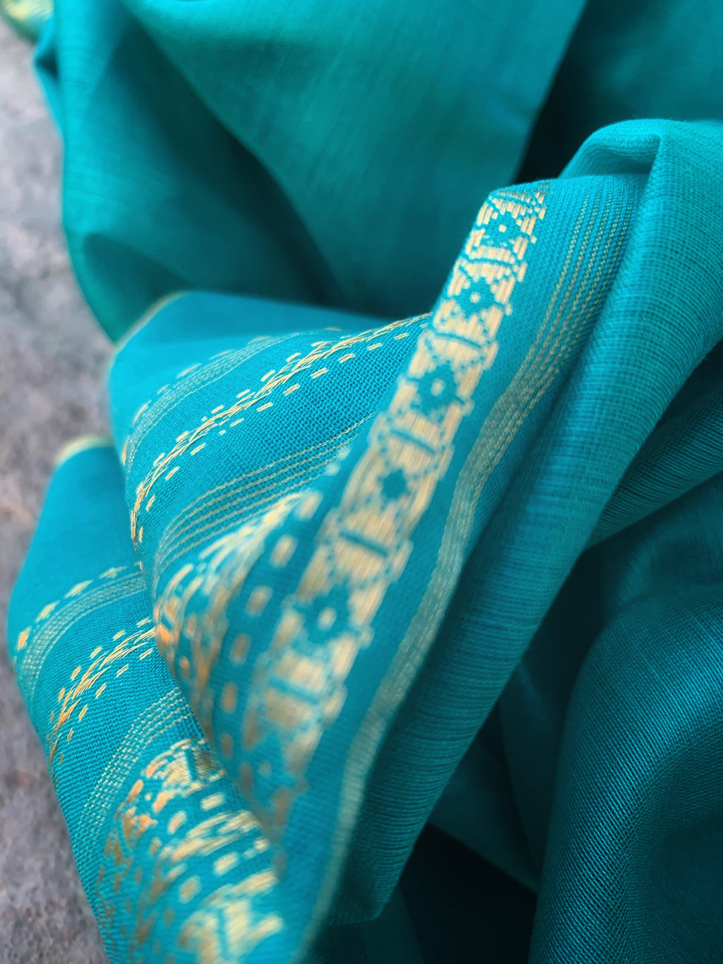 Handwoven Maheshwari Kurta dupatta set