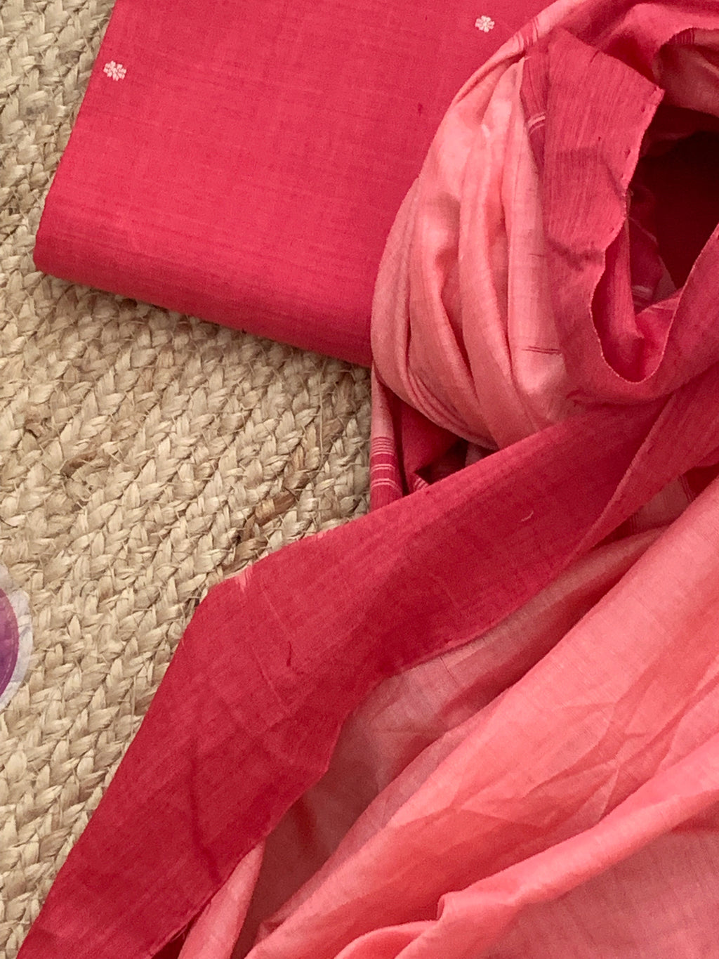 Handwoven Nuapatna Kurta Dupatta Set