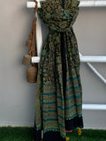 Handblock Ajrakh Dupatta