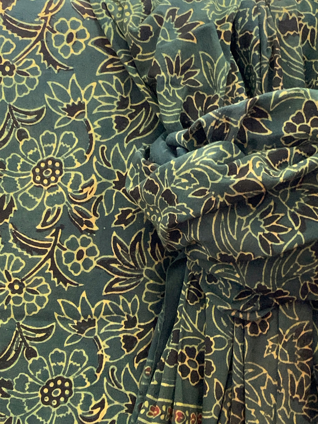 Handcrafted Ajrakh Kurta Dupatta set