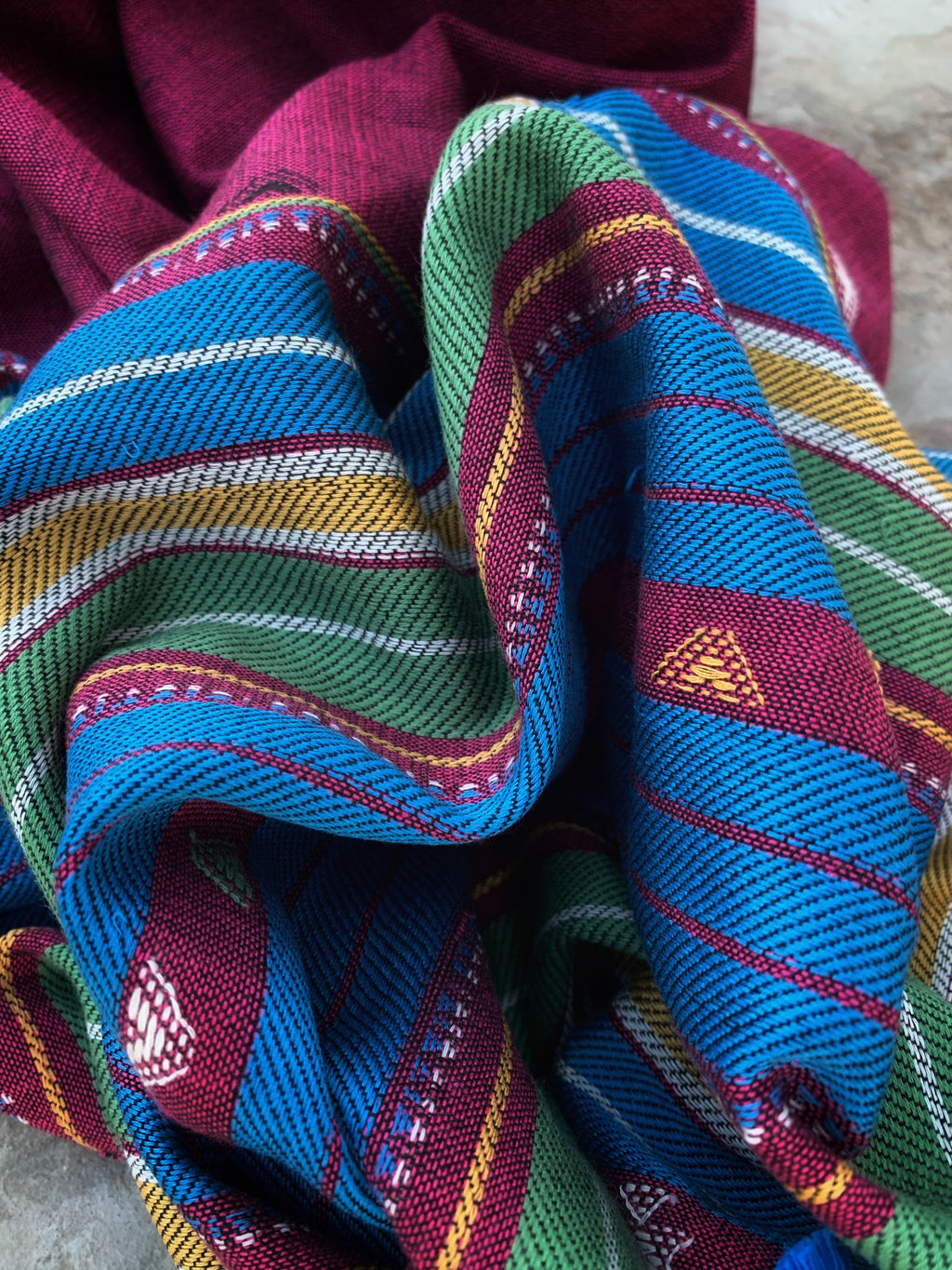 Handwoven Bhujodi  Kurta Dupatta Set
