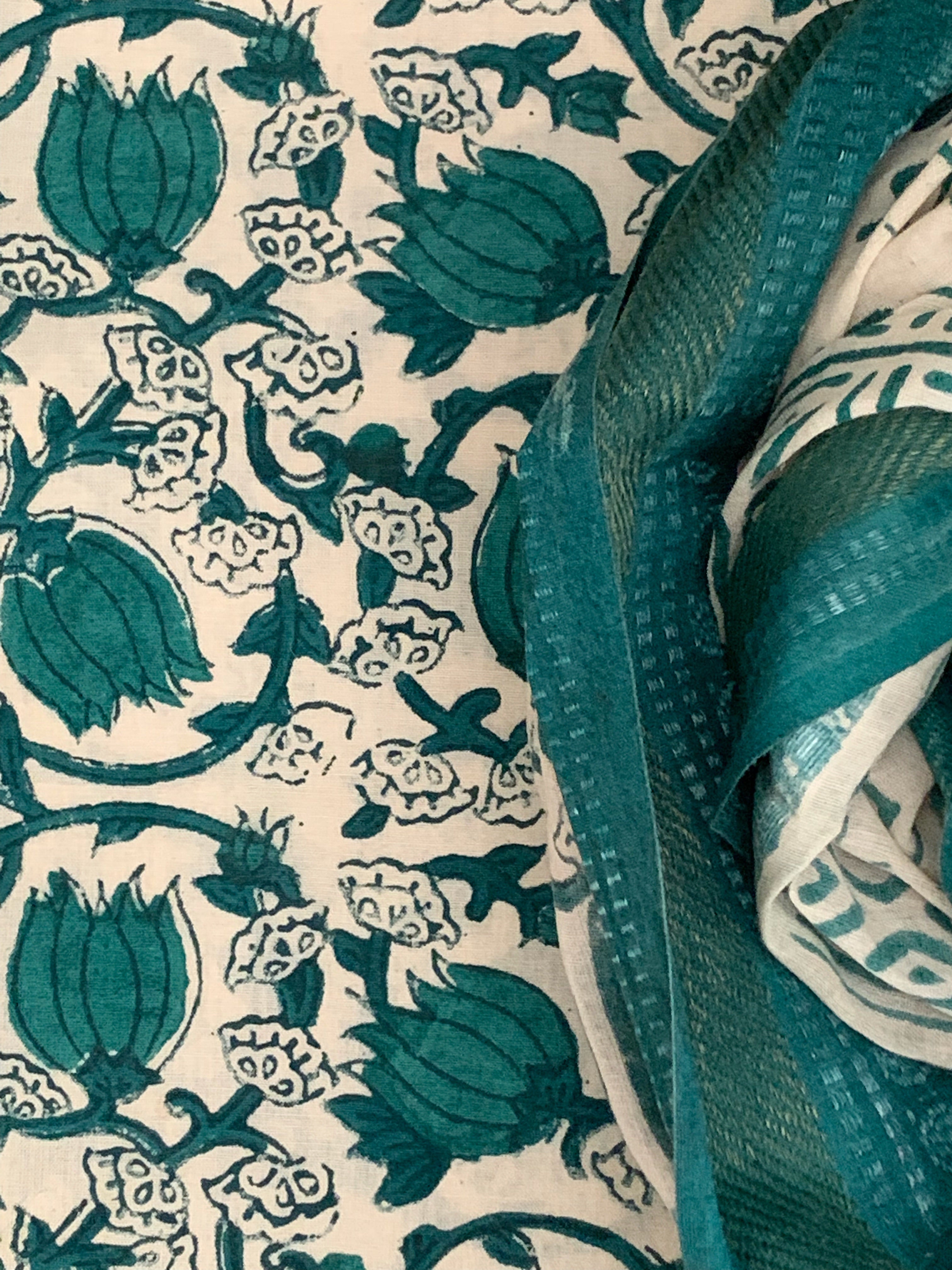 Handblock Cotton Suit