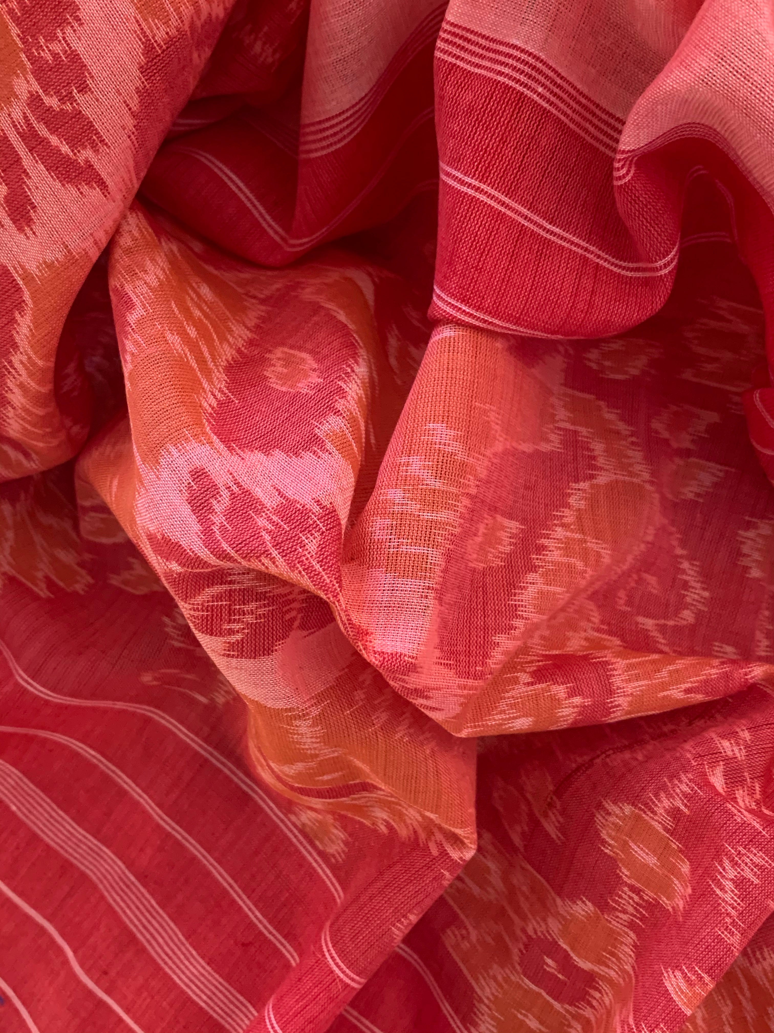 Handwoven Nuapatna Kurta Dupatta Set