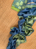 Handblock Batik Cotton Chanderi Suit