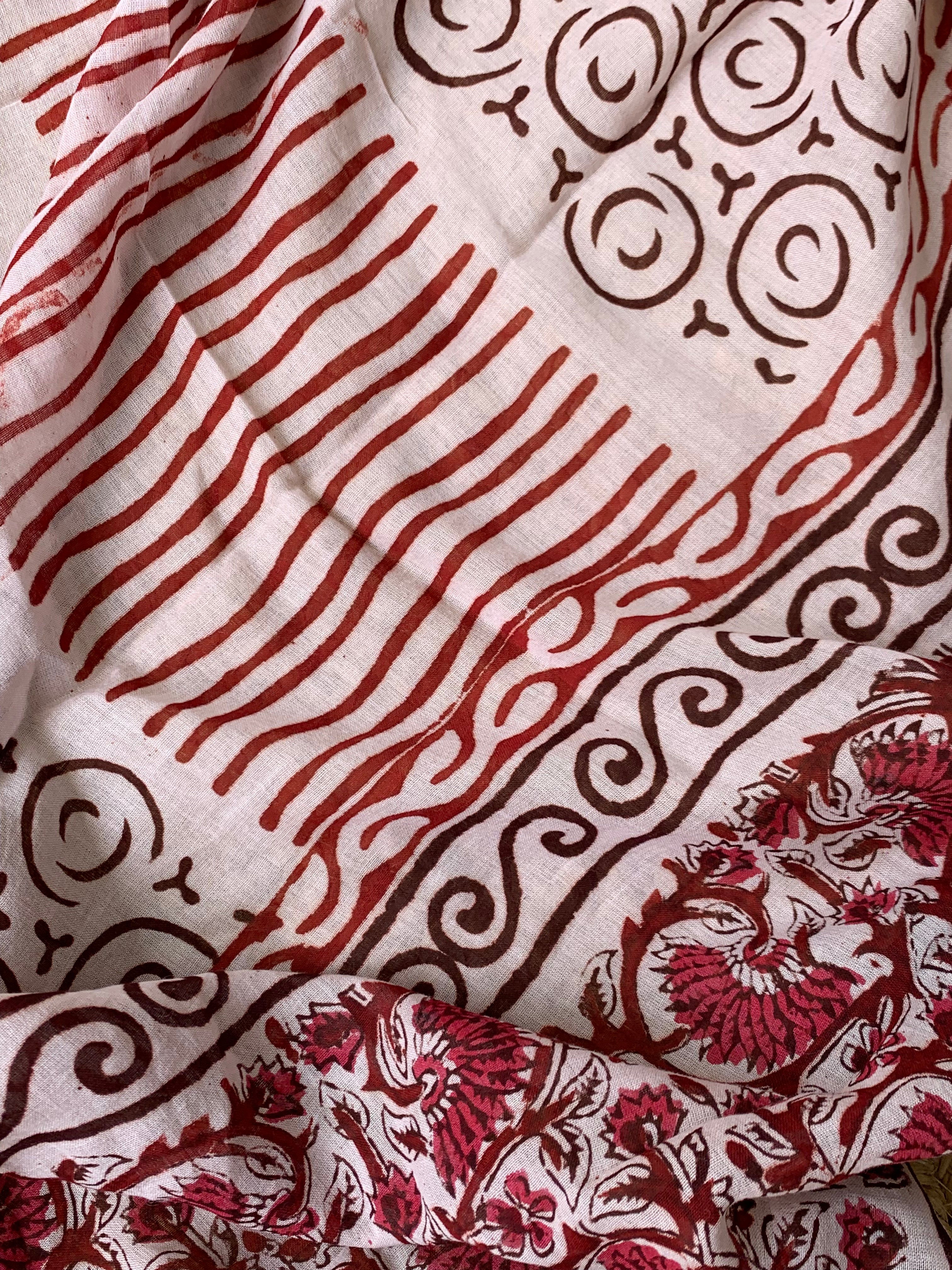 Handblock Cotton Suit
