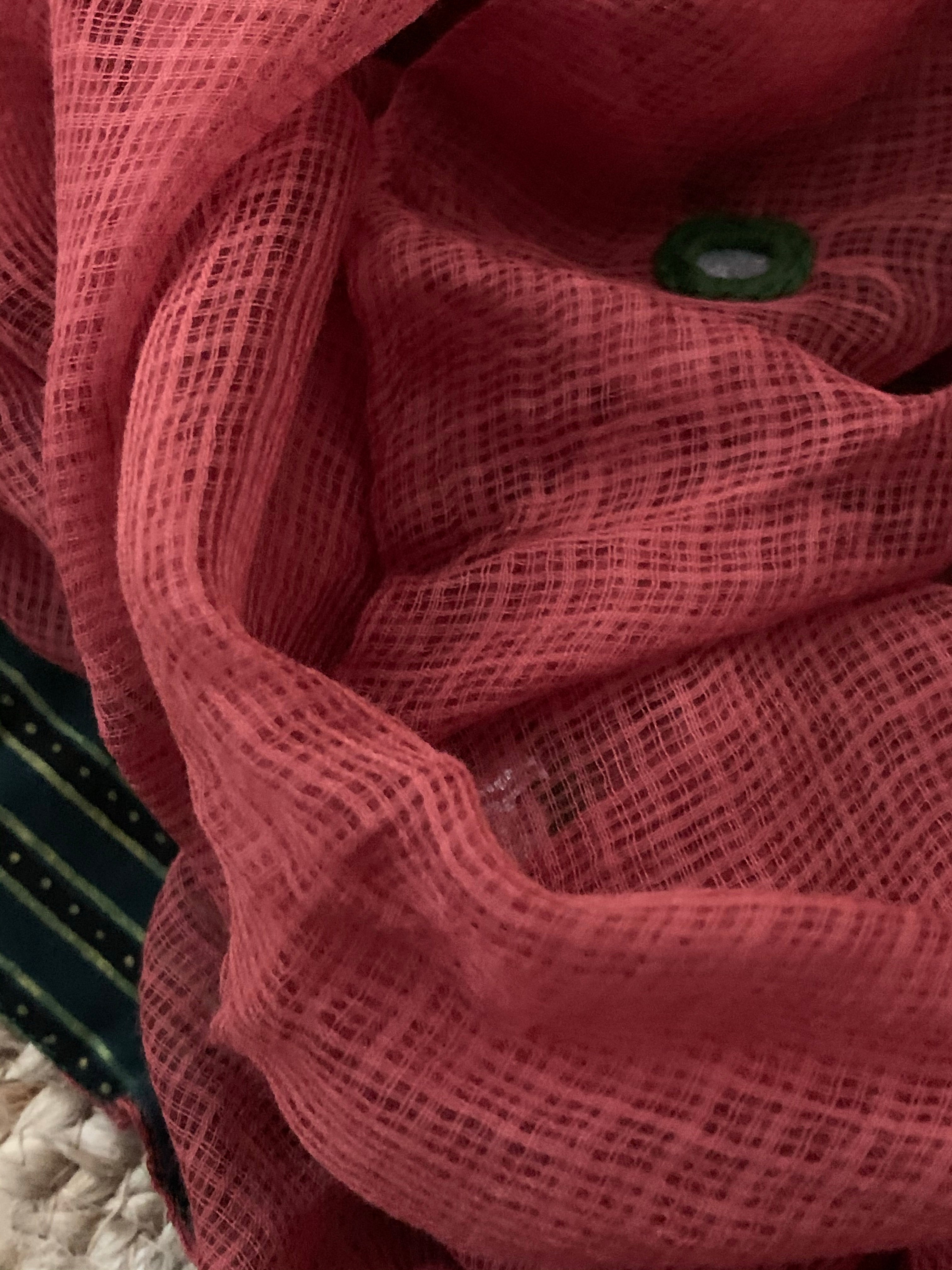 Handblock Ajrakh Cotton Kota Suit