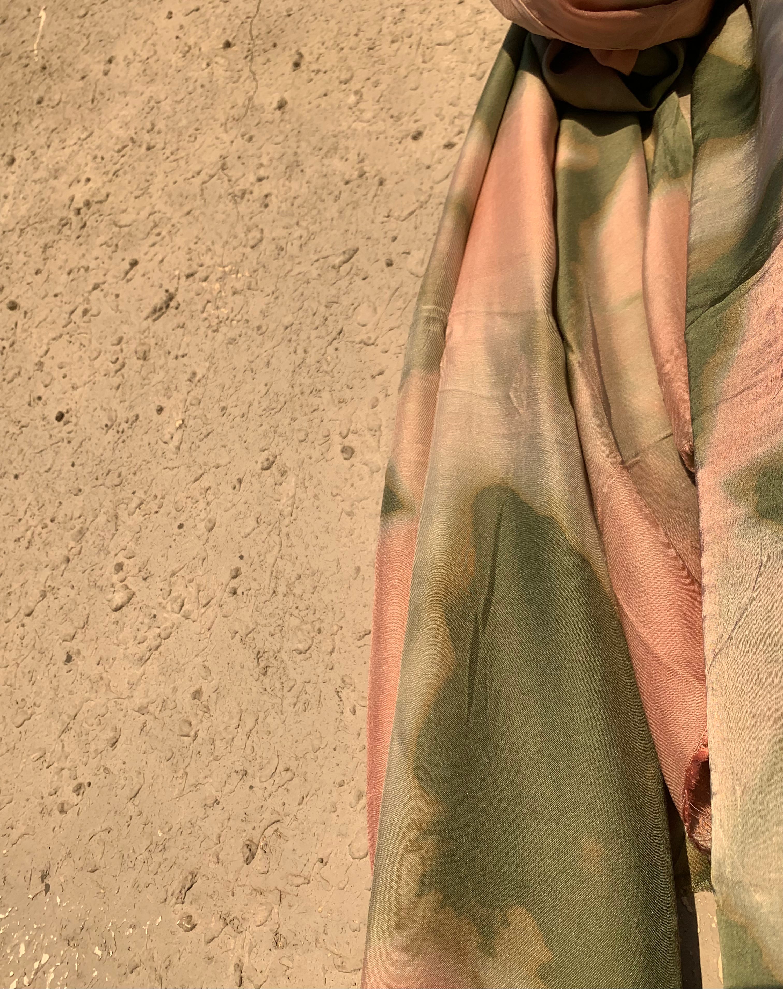 Shibori Modal Silk Kurta Dupatta Set