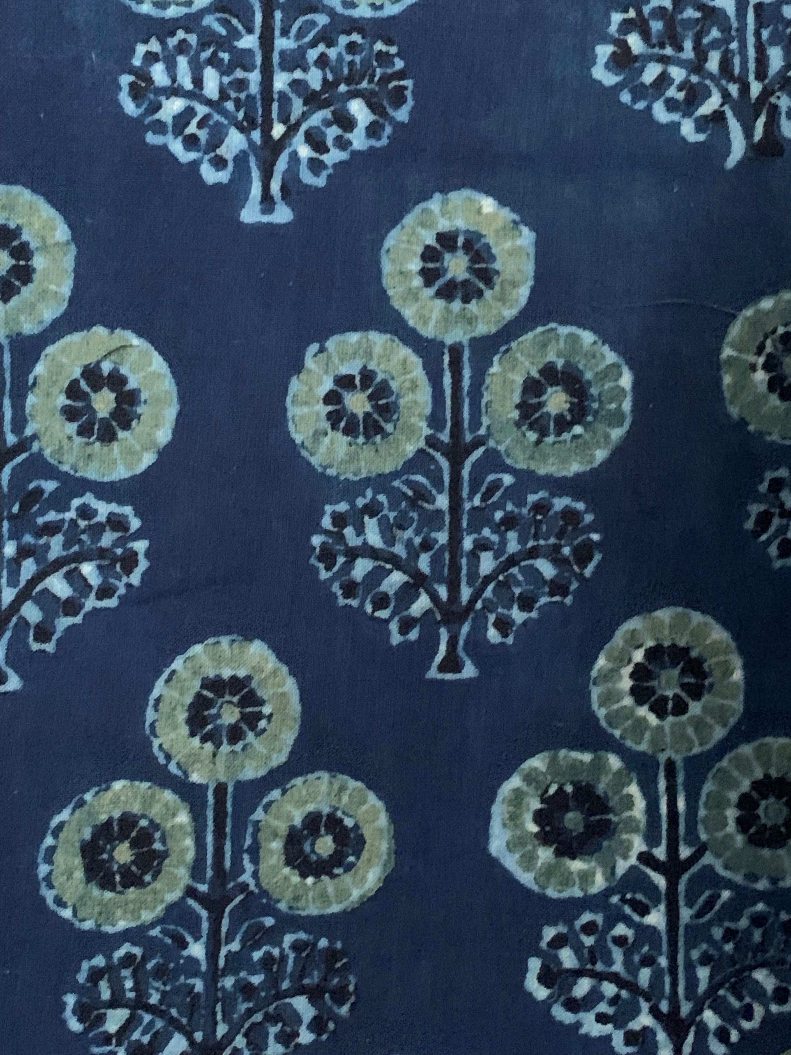 Handblock Ajrakh Cotton Kota Suit
