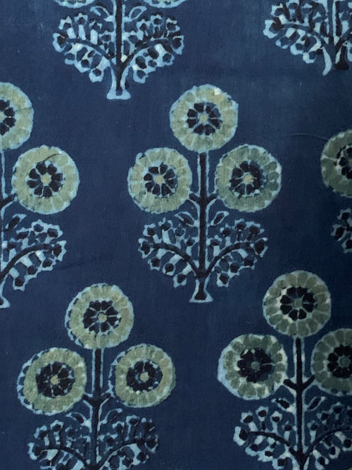 Handblock Ajrakh Cotton Kota Suit