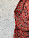 Handblock Ajrakh Dupatta