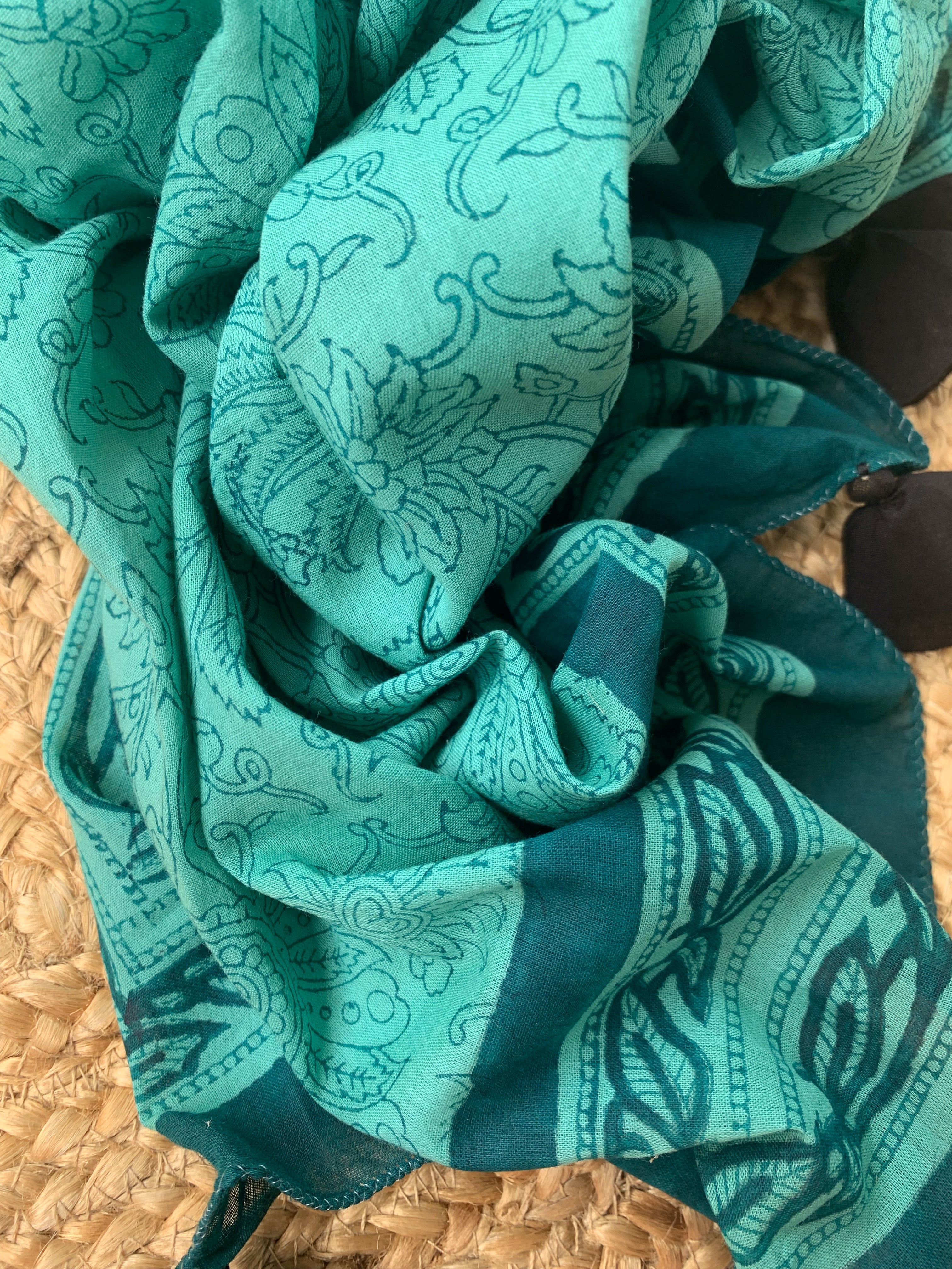 Handcrafted Cotton Mul Dupatta Suit