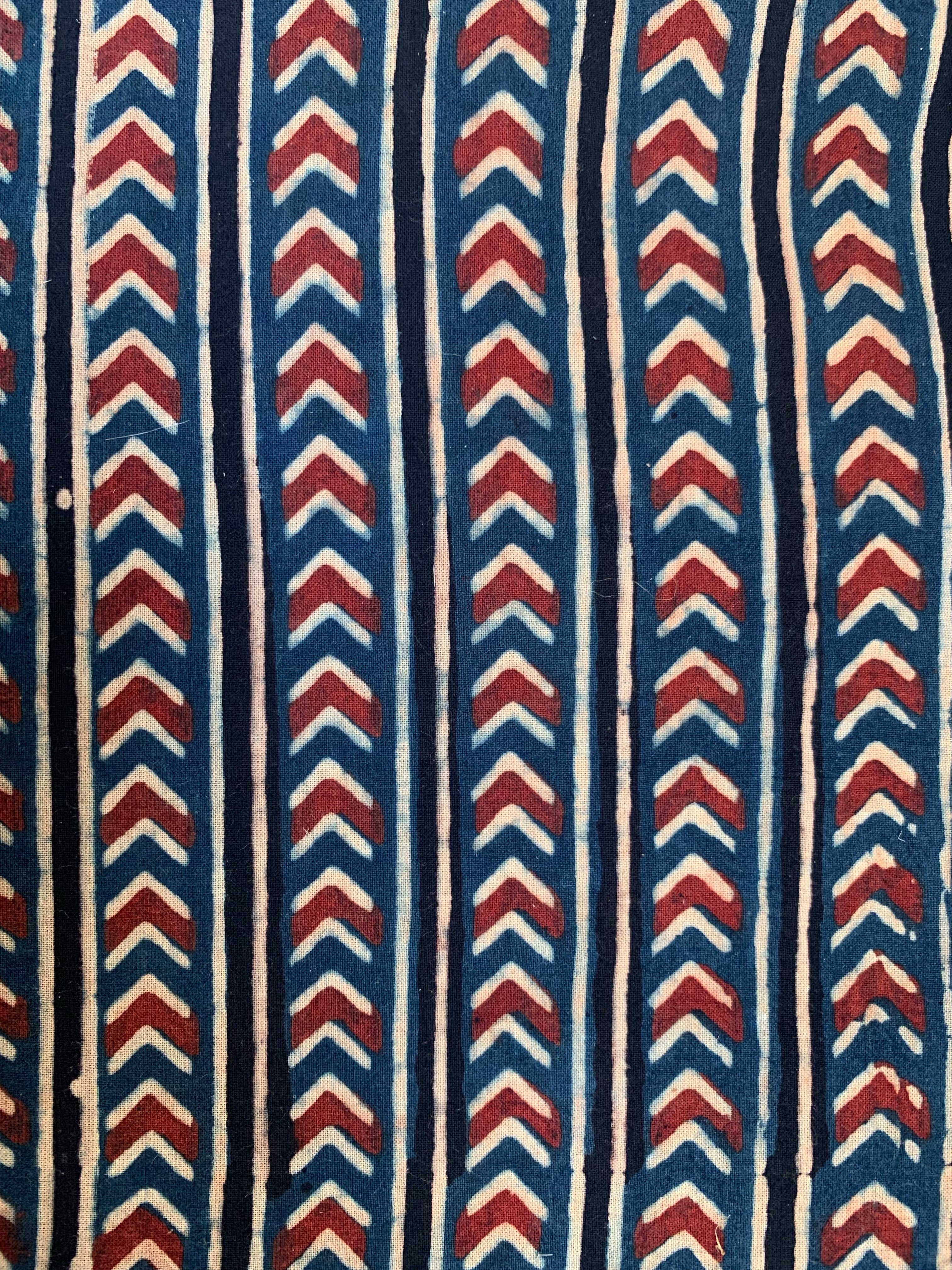 Handblock Ajrakh Kota Suit