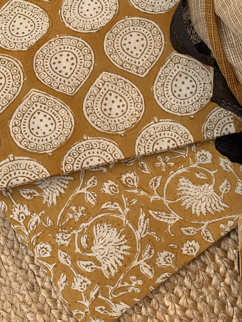 Handcrafted Cotton Kota Dupatta Suit