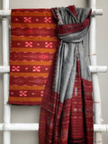Handwoven Nuapatna Kurta Dupatta Set