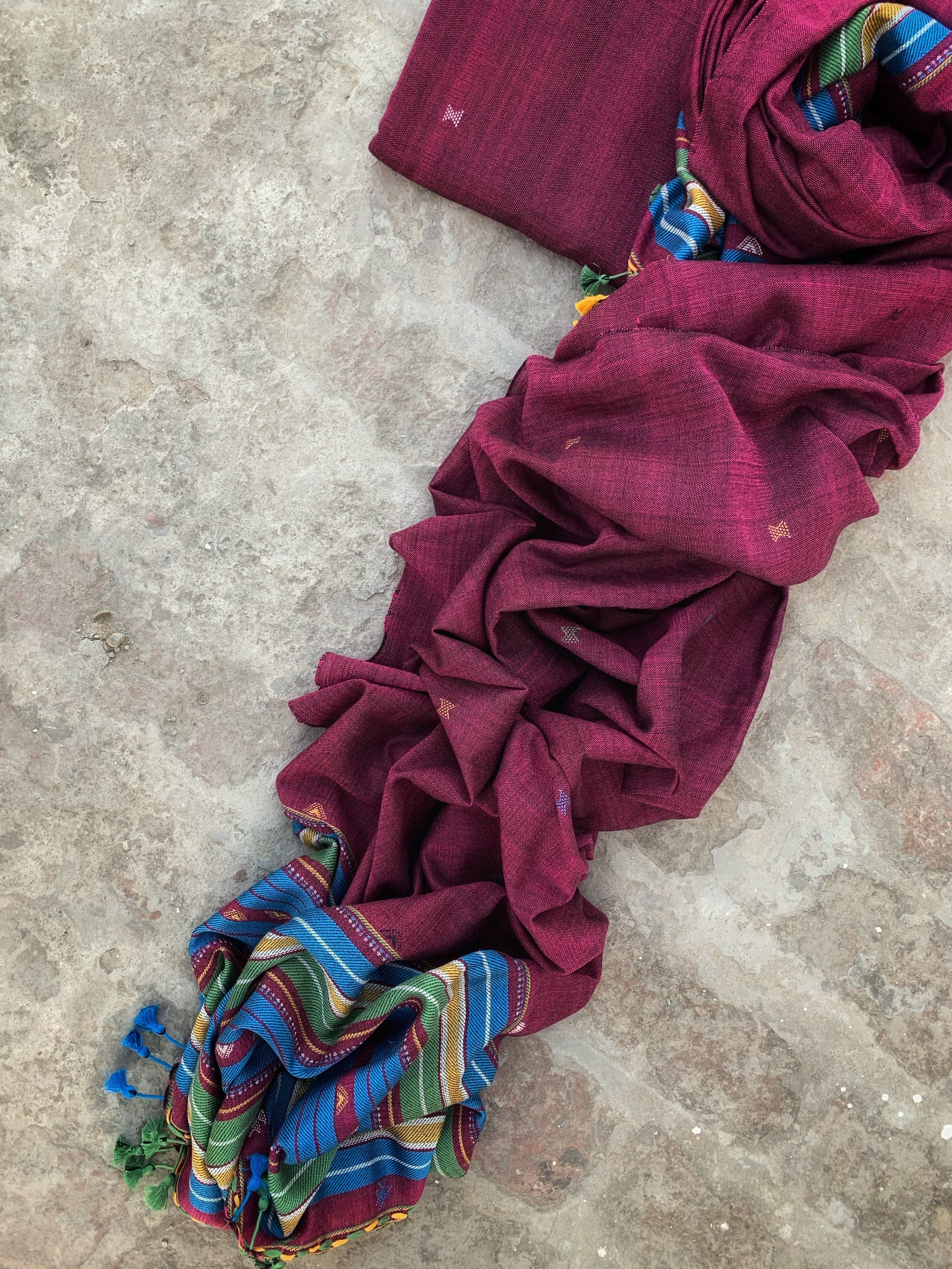 Handwoven Bhujodi  Kurta Dupatta Set