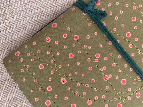 Block Print Fabric Cover Diary