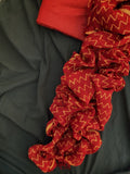 Handblock Printed Linen Dupatta