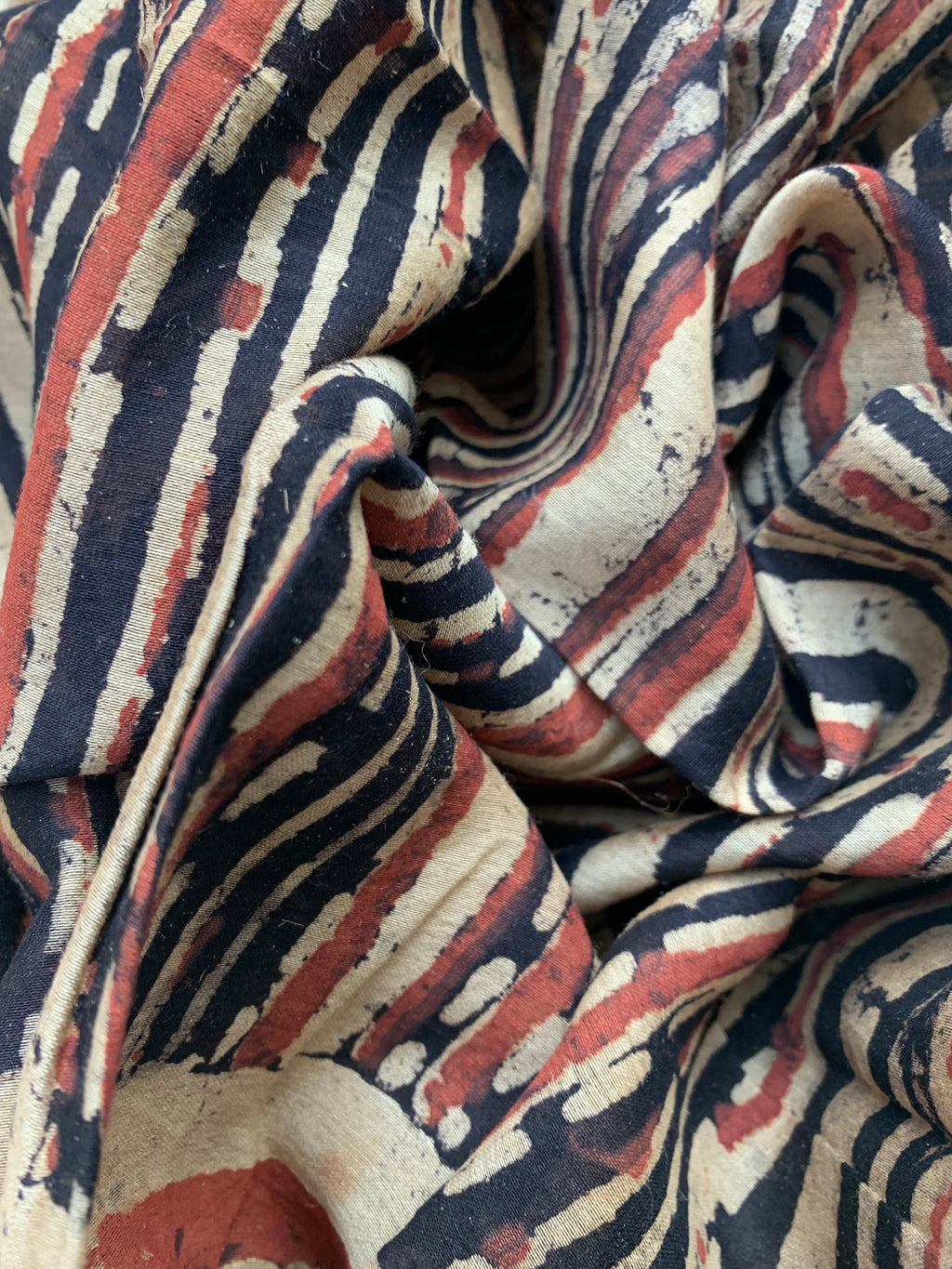 Handblock Chanderi Silk Cotton Suit