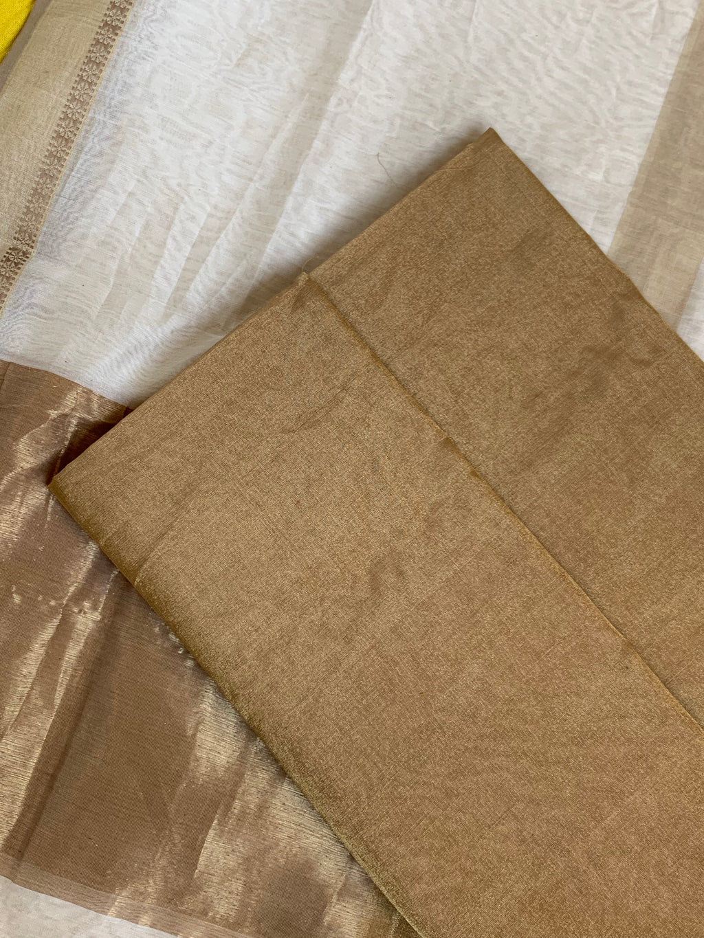Handwoven Maheshwari Kurta dupatta set