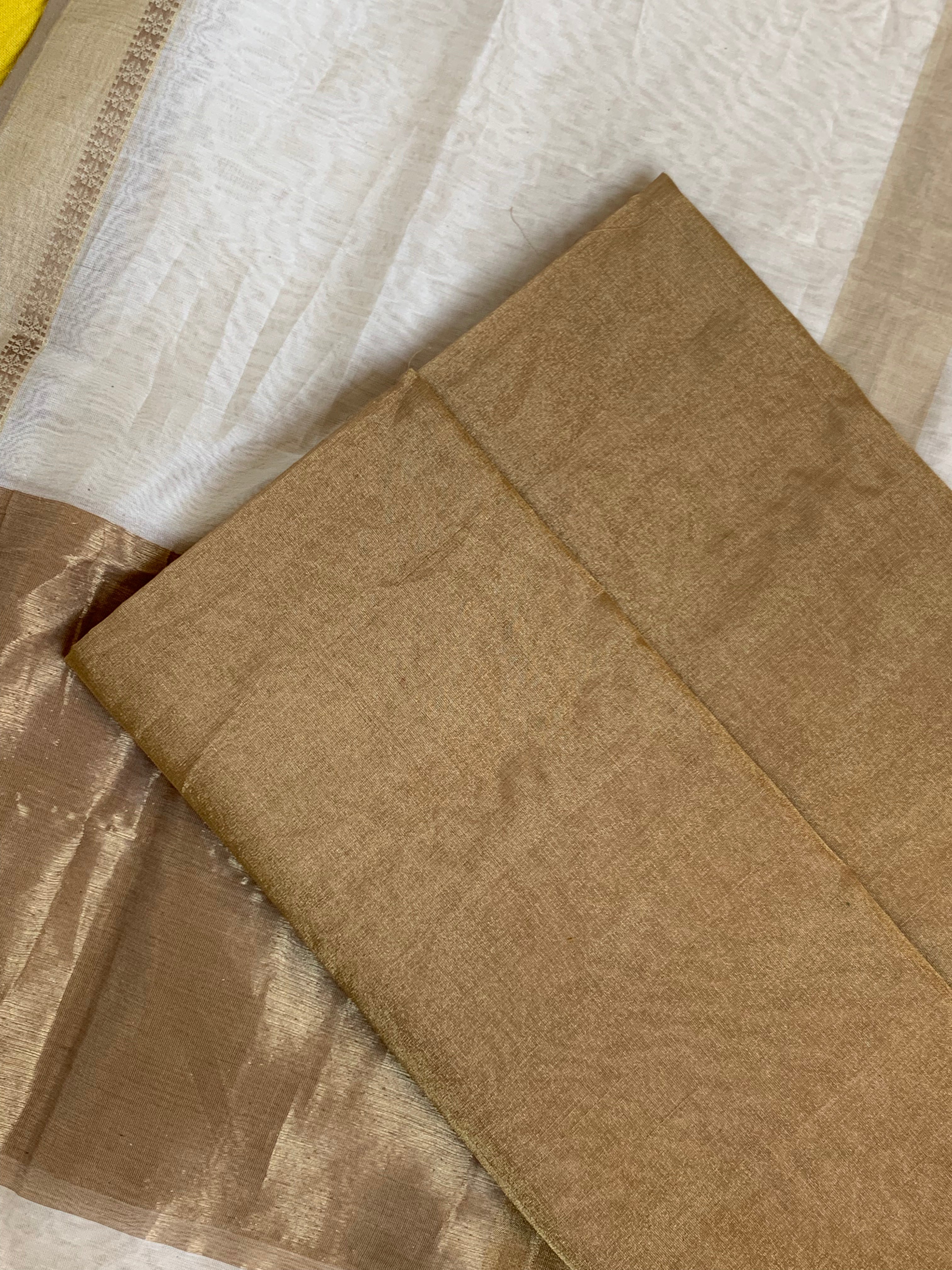Handwoven Maheshwari Kurta dupatta set
