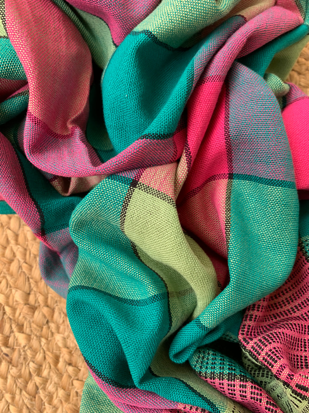 Handwoven Bhujodi Kurta Dupatta Set