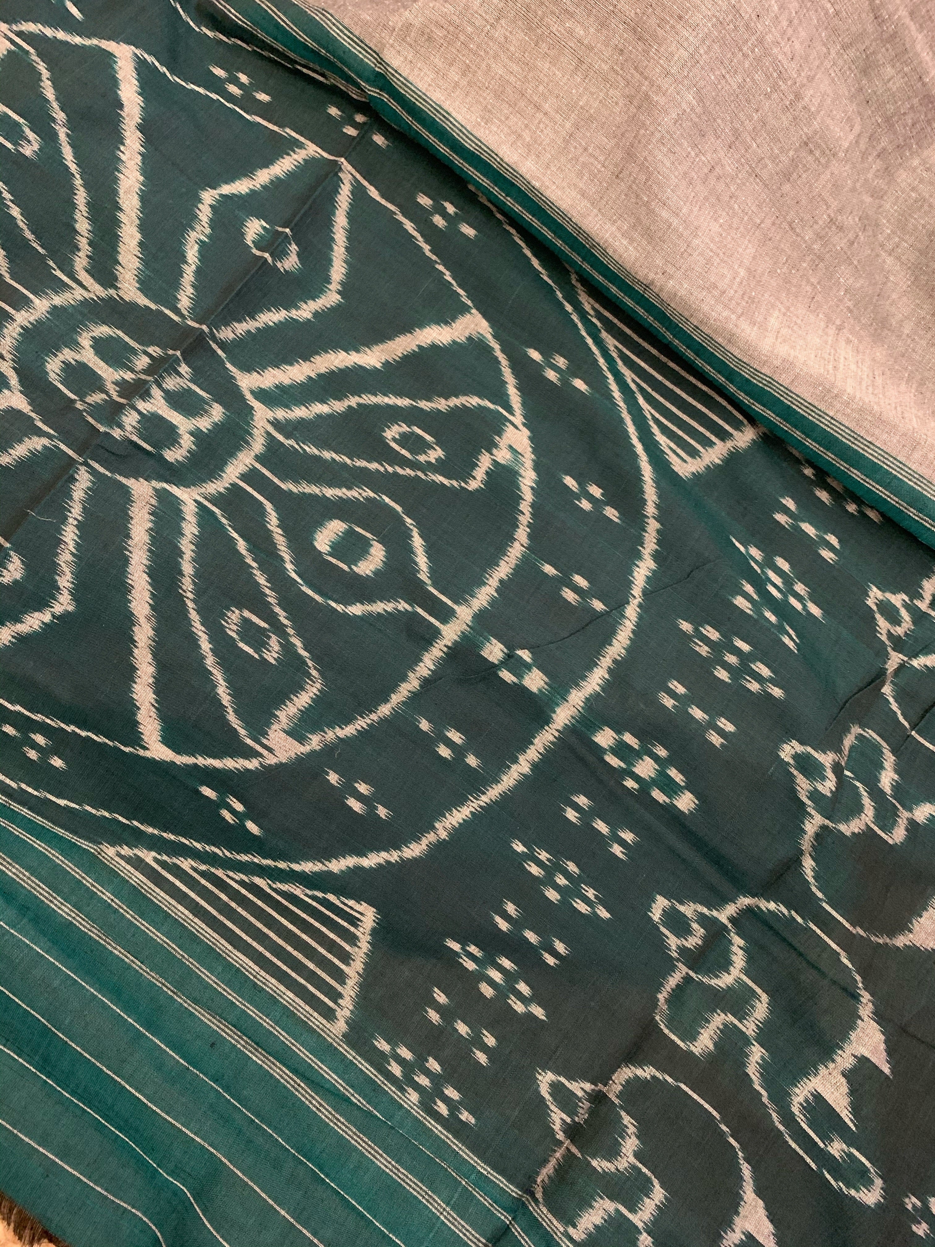 Handwoven Nuapatna Kurta Dupatta Set