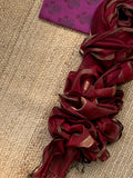 Handwoven Maheshwari Kurta dupatta set