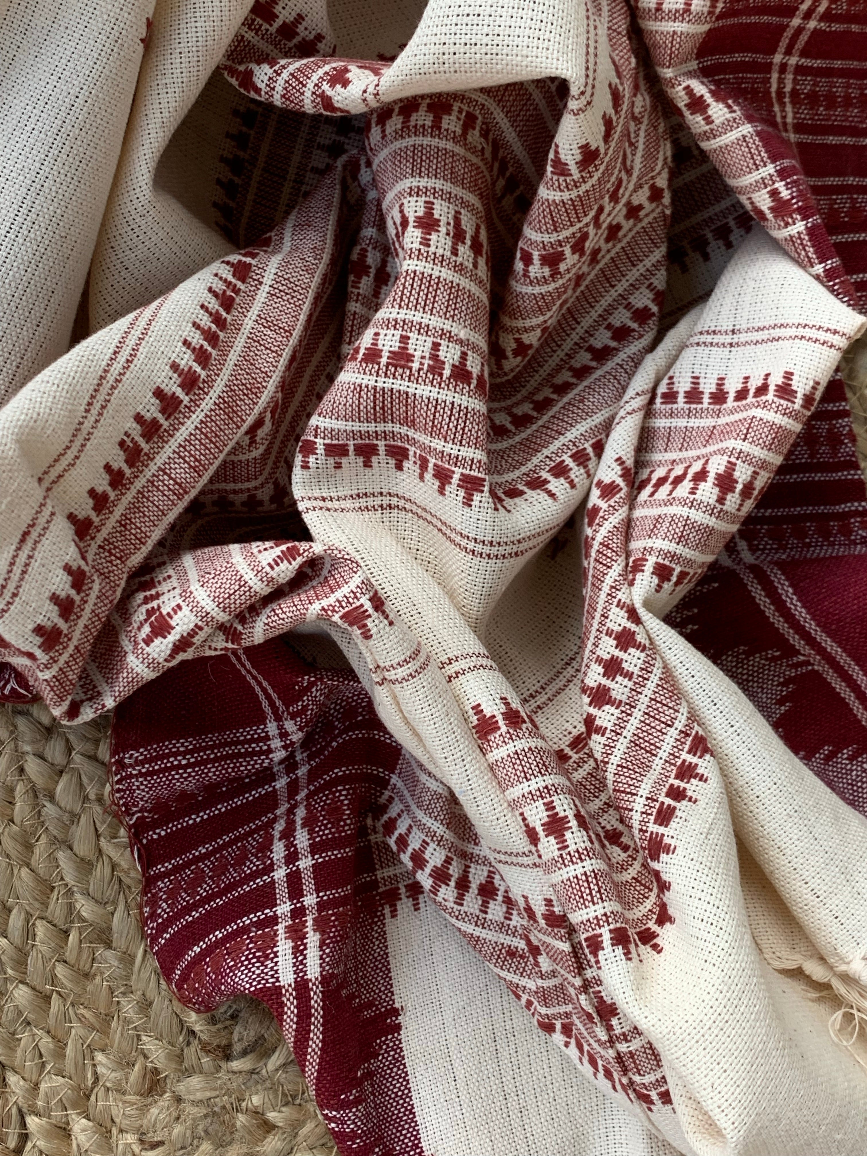 Handspun Handwoven Kotpad Kurta Dupatta Set