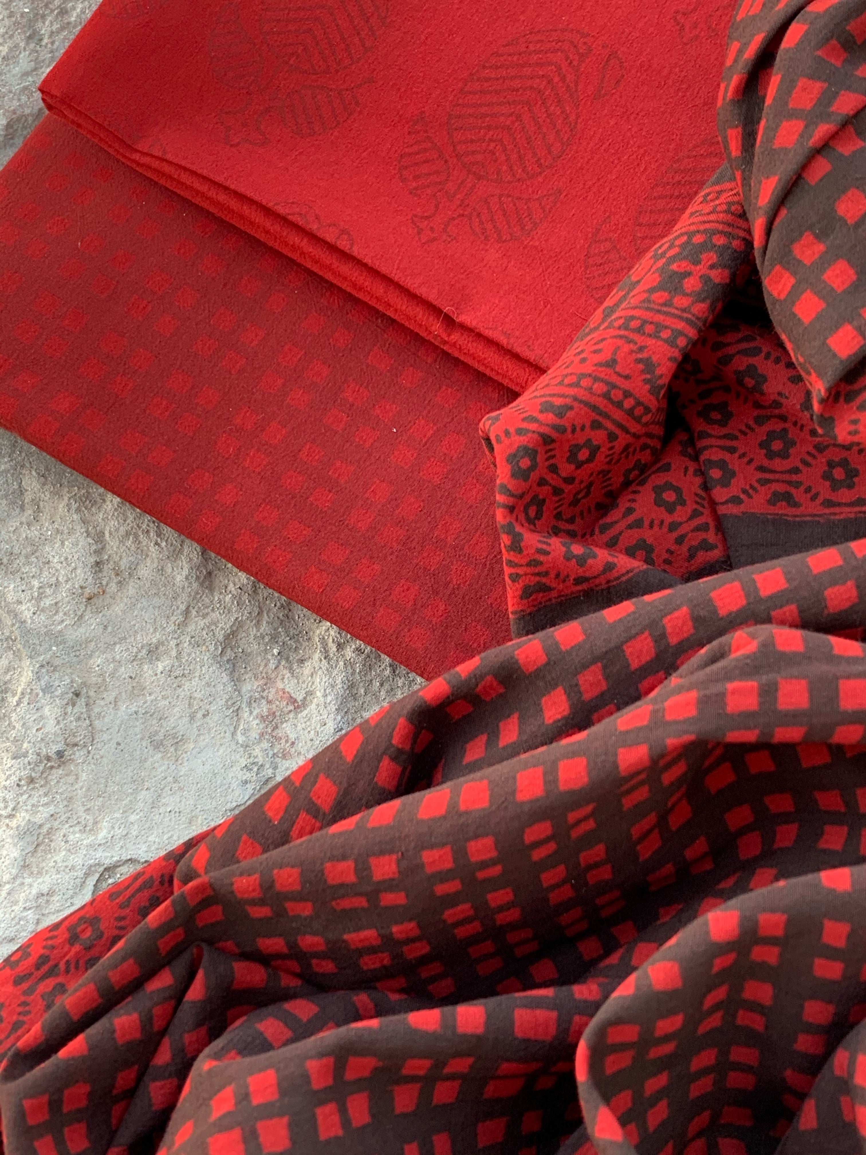 Natural Dyed Bagh Handblock Cotton Suit