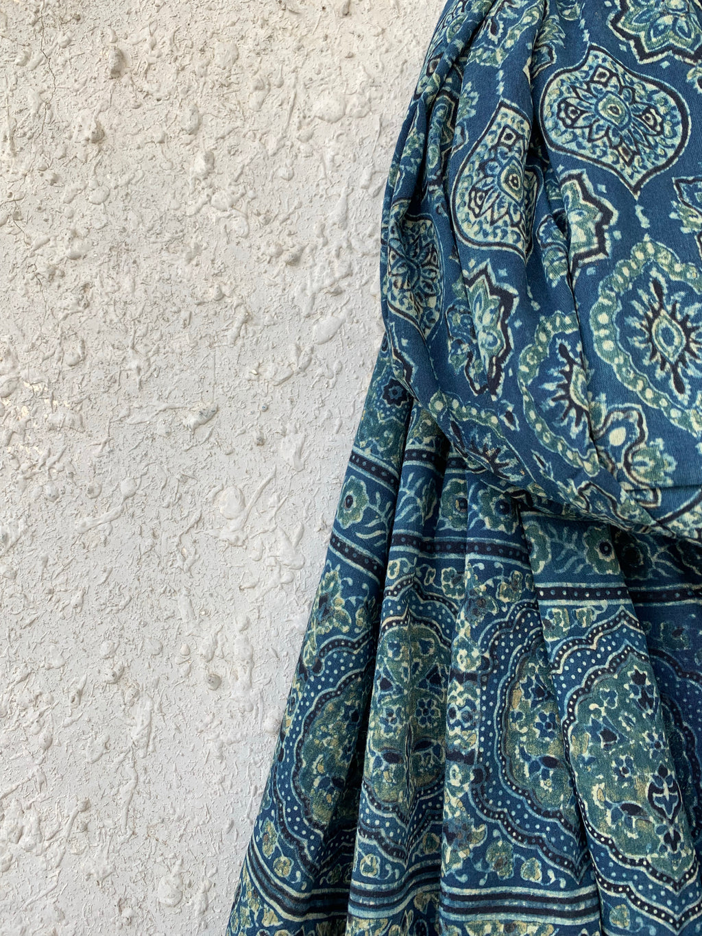 Handblock Ajrakh Dupatta