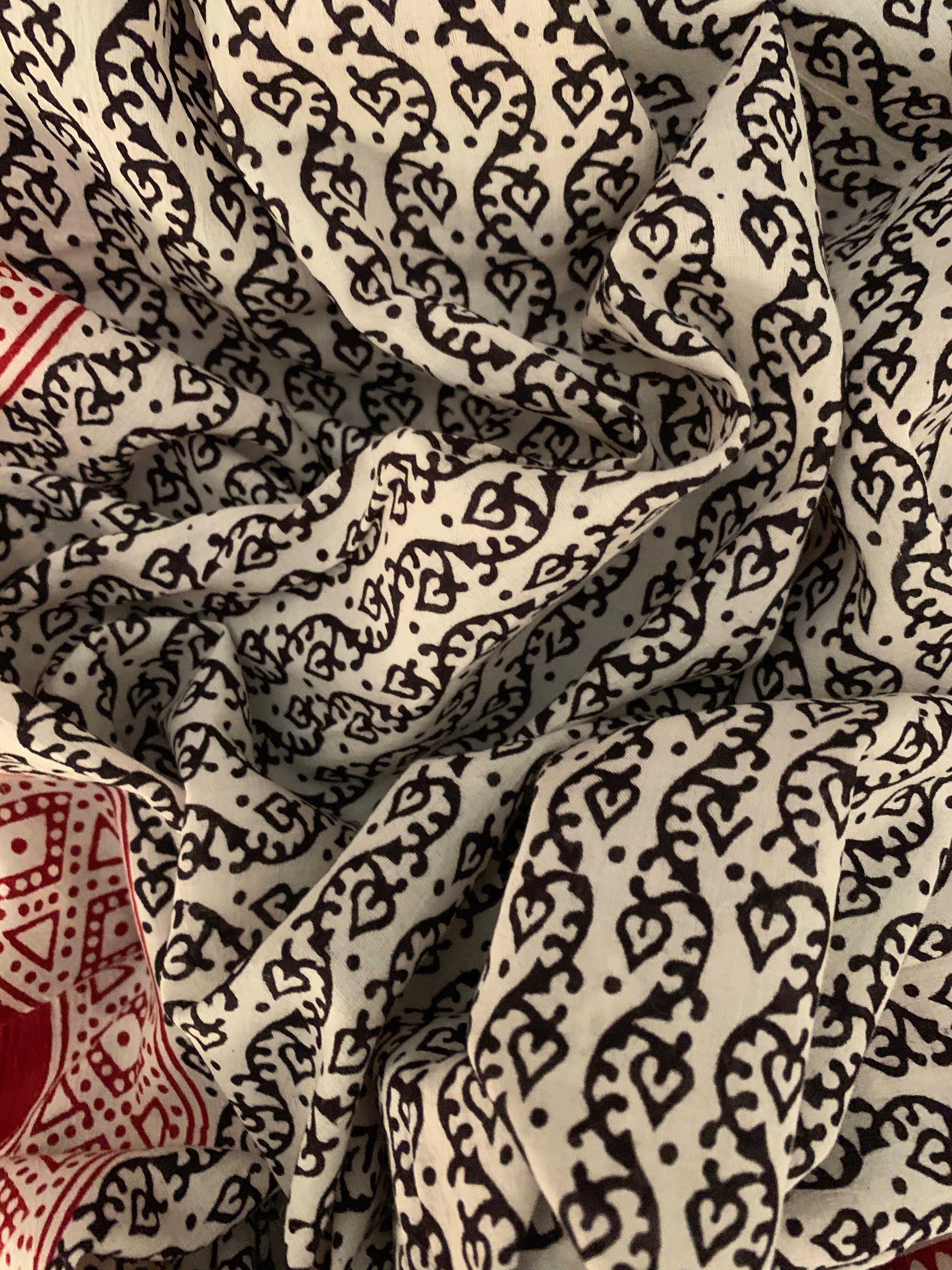 Natural Dyed Bagh Handblock Cotton Suit