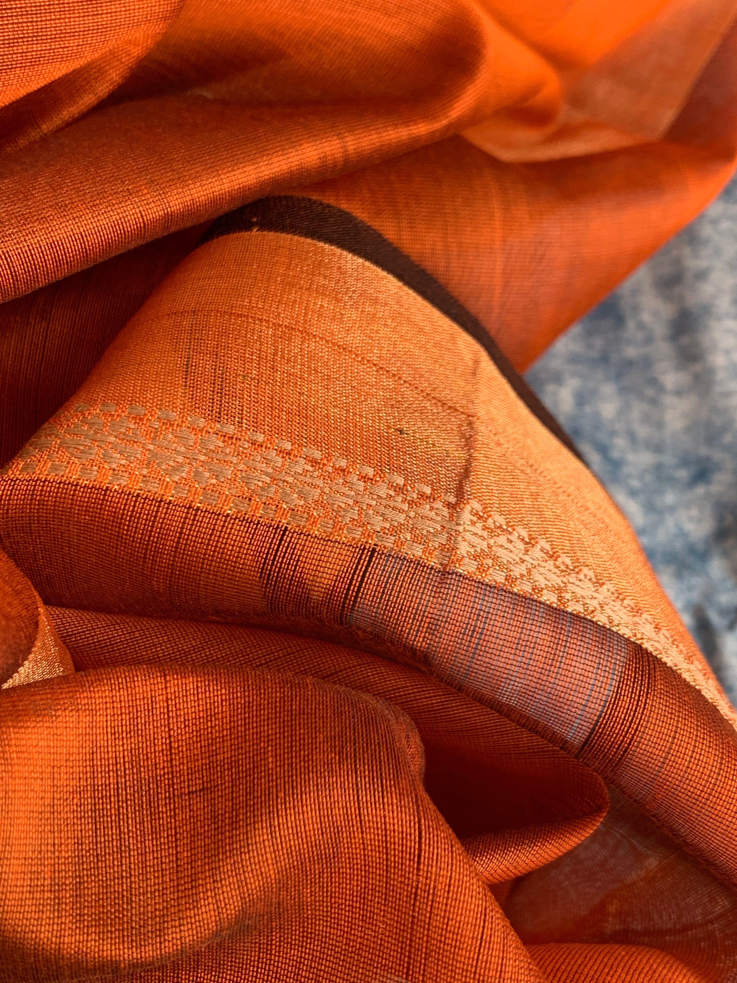 Handwoven Maheshwari Kurta dupatta set