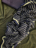 Handblock Printed Linen Dupatta