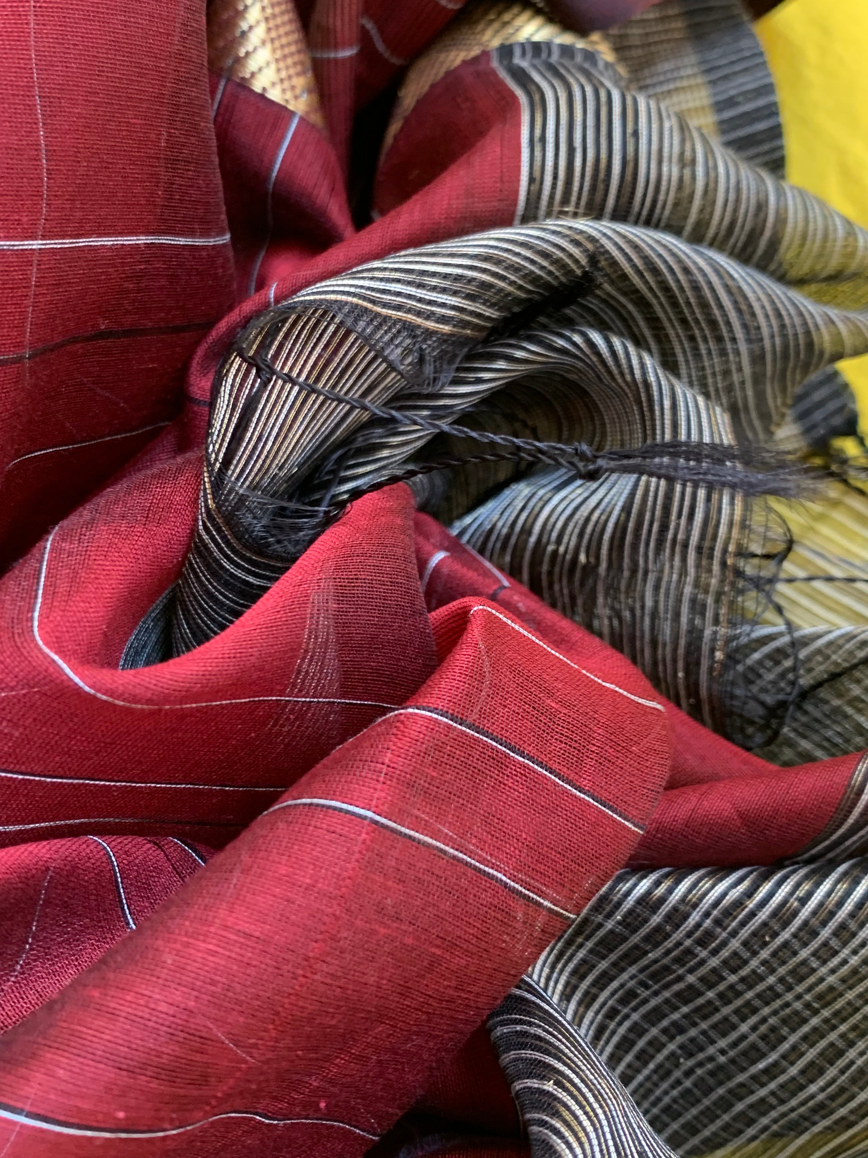 Handwoven Maheshwari Kurta dupatta set