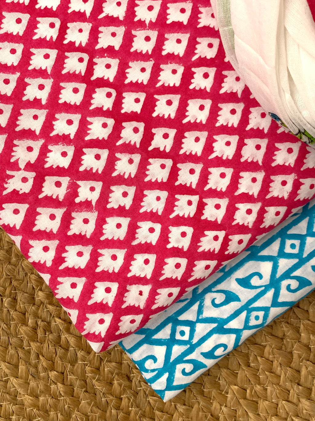 Handblock Cotton Suit